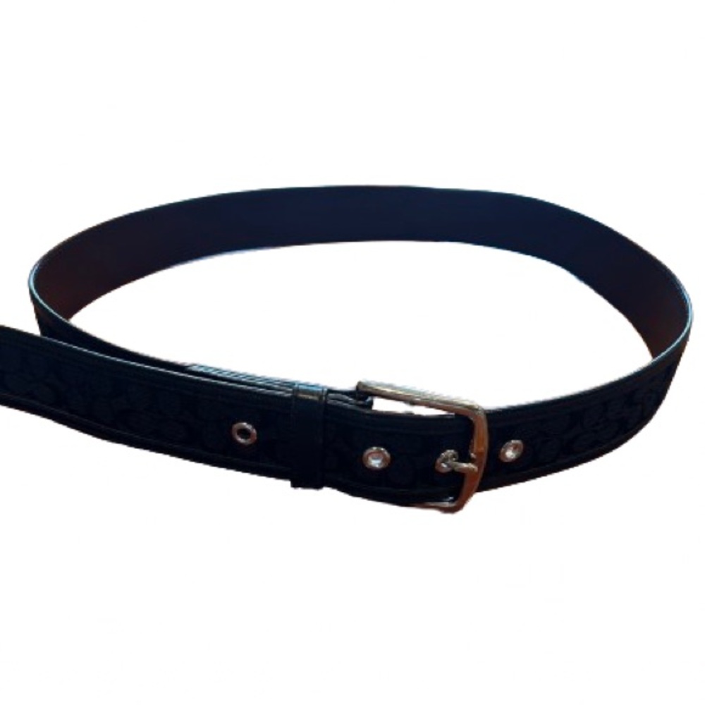 Black Coach belt, size S